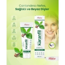Doğal Nane ve Karanfil Özlü Diş Macunu 100 ml