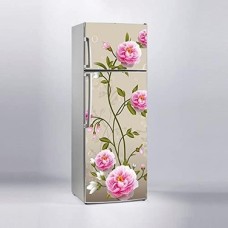 Prime Buzdolabı Kaplama Dolap Kaplama Etiketi Pembe Gül Çiçek