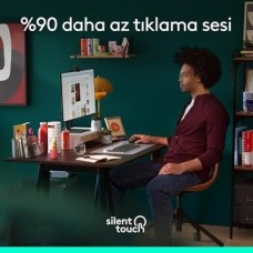 Prime M650 Kablosuz Mouse, Küçük ve Orta Boy Sağ El Için, 4000 Dpı, Sessiz, Bluetooth, Logi Bolt USB Alıcı, 24 Ay Pil Ömrü, Siyah