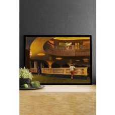 (PSTER14771) The Sheridan Theatre- Edward Hopper Sanatsal Çerçeveli Tablo 40 x 50