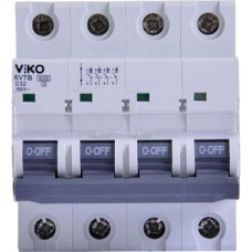 6VTB-4C32 Otomatik Sigorta 6ka C Tipi 4 Kutup 32A