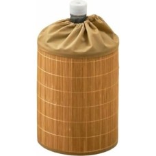 Prime Bambu Damacana Kılıfı – Doğal Hasır Görünümlü, Büzgülü Ağız Bezli Tasarım – 42X35 cm Bambu Kumaş – Estetik Su Damacanası Örtüsü – Şık ve Koruyucu Kılıf