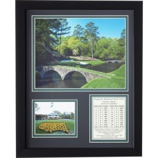 Augusta Golf Course 27,9 x 35,6 cm Çerçeveli Fotoğraf Collage Efsaneler Kalıp Asla, Inc.