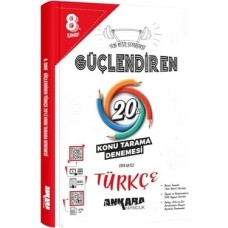 8.⁠ ⁠sınıf Güçlendiren Türkçe 20'li Konu Tarama Denemesi