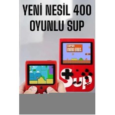 Yeni Nesil Çocuklara Özel SUP 400 Oyunlu Mini El Konsolu