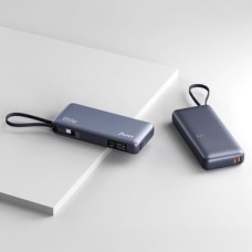 Prime 20000MAH 130W LED Ekranlı Usb-A + Type-C Kablolu Powerbank Taşınabilir Hızlı Şarj Cihazı