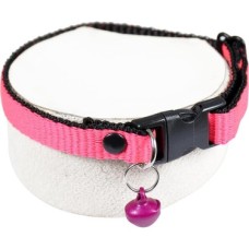 Prime Neon Zilli Kedi Tasması Pembe Renk Boyun Tasma Ayarlı Prime Neon Zilli Kedi Tasması Pembe Renk Boyun Tasma Ayarlı
