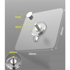 Pin Delgisiz Vidalı Kanca Tırnak Yapışkanlı Raf Tutucu Askı Süper Güçlü Çerçeve Askısı