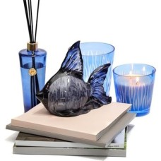 Dekoratif Ocean Art Siyah Balık Heykeli (23 Cm)