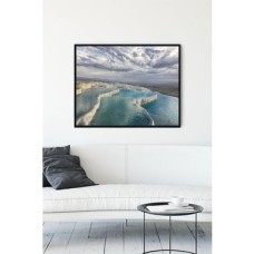 (PSTER13669) Pamukkale Manzara Çerçeveli Tablo 2 (40X50CM)