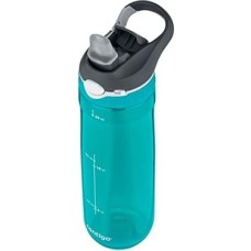 Prime Üniseks Ashland Autospout Pipetli Büyük Bpa Içermeyen Plastik Su Şişesi Turkuaz 720 ml