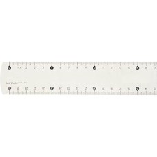 Prime 146109 30 cm Trıple Desimetre Plastik Cetvel