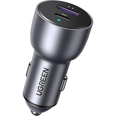 Prime 52.5 W Çift Port USB C-Usb A Pd-Qc Hızlı Araç Şarj Cihazı