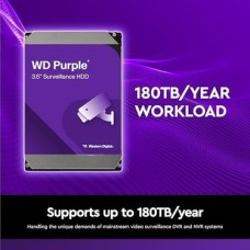 Digital 4tb Wd Mor Gözetim Dahili Sabit Disk HDD - Sata 6 Gb/s, 128 MB Önbellek, 3,5 - WD44PURZ