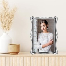 710246 710246 Gümüş Metal Romantik 4x6 Resim Çerçevesi 710246 710246 Gümüş Metal Romantik 4x6 Resim Çerçevesi