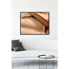 (PSTER11715) Sanatsal Kitap Çerçeveli Tablo 2 (50X70CM)