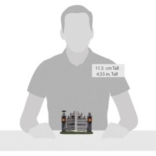 Department 56 Köy Koleksiyonları Için Cadılar Bayramı Aksesuarları Minyatür Ürkütücü Ferforje Kapı Aydınlatmalı Heykelcik, 11 Cm, Çok Renkli