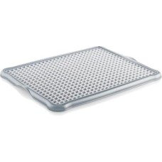 44X35 cm Plastik Bulaşık Süzgeci Mat Izgara Süzgeçli Süzmatik Tezgah Üstü Bulaşık Kurutmalık Büyük Boy Mutfak Süzgeci (Asorti Renk)