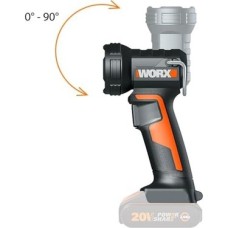 Prime WX025.9 20VOLT 160/350 Lümen Profesyonel Çok Fonksiyonlu LED Fener (Akü Dahil Değildir)