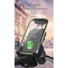 Prime Bisiklet Motosiklet ve Scooter Için Gidon Uyumlu Telefon Tutucu Orjinal Malzeme Yüksek Kalite 360 Derece Dönebilen Modellere Uyumlu Kolay Kurulum ve Kullanım CZ027 (CZ027)