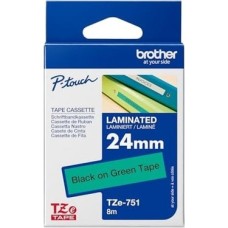 Prime Brother TZ-751 24 mm Yeşil-Siyah Şerit 24TZE751 Prime Brother TZ-751 24 mm Yeşil-Siyah Şerit 24TZE751