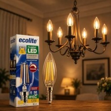 Filament LED Mum Ampul E14 Duy 6W 810 Lümen Dim Edilebilir 2700K Sarı Işık Şeffaf Dekoratif Vintage Ampul 60W Eşdeğer C35 Candle Series (3) Filament LED Mum Ampul E14 Duy 6W 810 Lümen Dim Edilebilir 2700K Sarı Işık Şeffaf Dekoratif Vintage Ampul 60W Eşdeğer C35 Candle Series (3)