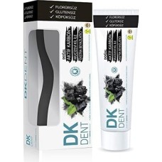 Vegan Aktif Karbonlu Florürsüz Diş Macunu 75 ml Diş Fırçası Hediyeli