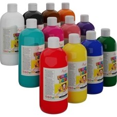 Prime Tüm Renkler Parmak Boyası 12'li Set 12X500GR