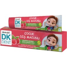 Vegan Pırıl Ahududu Aromalı Florürsüz Çocuk Diş Macunu 50 ml