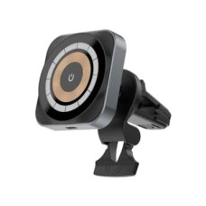 Prime Bix TCH01 15W Magsafe Manyetik Kablosuz Araç Içi Şarj Cihazı 360° Dönebilen Uyumlu