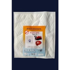 4-Pk Typ P Bez P107 ile Uyumlu Vs 08G2070 Uyumlu 20 Adet Süpürge Toz Torbası Bez