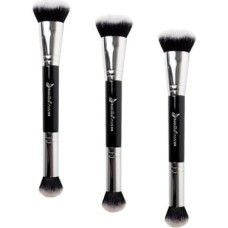 Professional Çift Taraflı Makyaj Fırçası (Açılı Fondöten & Kapatıcı) - 494 (3 Paketi)