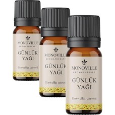 Günlük Uçucu Yağı 10 ML%100 Saf ve Doğal (Frankincense Oil) (3 Paketi)