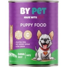 Prime Bypet Dana Etli Yavru Yaş Köpek Maması 1 Adet 400 Gram Konserve