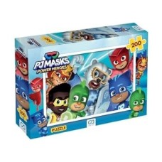 Pjmasks : Pijamaskeliler Lisanslı 200 Parça 33X48CM Çocuk Puzzle Yapboz Serisi