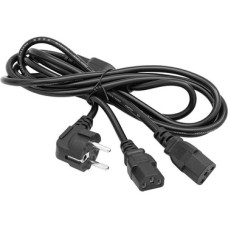 17972 Çift Güç Çıkışlı 1.8 Metre Pc Power Kablosu Dişi Iec C13 AC220V Tek Priz 17972 Çift Güç Çıkışlı 1.8 Metre Pc Power Kablosu Dişi Iec C13 AC220V Tek Priz