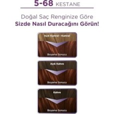 Prime Yoğun Göz Alıcı Renkler Saç Boyası 5-68 Kestane Saç Boyası Prime Yoğun Göz Alıcı Renkler Saç Boyası 5-68 Kestane Saç Boyası
