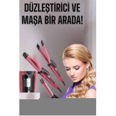 Saç Şekillendirici Düzleştirici Ve Maşa Isı Ayarlı