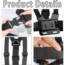 5 Parça Göğüs Bandı Aksiyon Kamera ve Telefon Tutucu – 360° Döner, Ayarlanabilir Harness, Spor ve Kayıt Için Chest Mount Holder | ZR1130 5 Parça Göğüs Bandı Aksiyon Kamera ve Telefon Tutucu – 360° Döner, Ayarlanabilir Harness, Spor ve Kayıt Için Chest Mount Holder | ZR1130