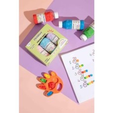 Prime Süper Yıkanabilir Parmak Boya 350 ml Şişe - Turuncu
