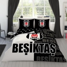 Taç Parçalı Logo Pamuk Çift Kişilik Nevresim Takımı Taç Parçalı Logo Pamuk Çift Kişilik Nevresim Takımı