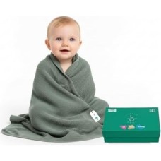 Ipeksi YUMUŞAK%100 Lyocell Tencel™ Bebek Örme Battaniye, Oekotex 100 - Hipoalerjenik ve Isı Düzenleyici - Yeni Doğanlar Için Lüks Konfor Dua Model (Yeşil)