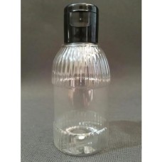 Prime 50 Adet 30 ml Boş Plastik Şişe OM23 Siyah Kapak