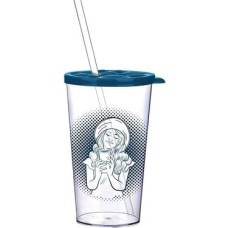 Prime Limonlu Milkshake Baloncuklu Bardak, 700 ml Kapasite