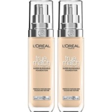 L'oréal Paris Match Bakım Yapan Fondöten - 2n Nötr Alt Ton (2 Paketi)