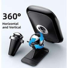 Prime CH-7071 Uyumlu 12 ve 13 Serisi 15W Hızlı Kablosuz Şarjlı Araç Telefon Tutucu Siyah