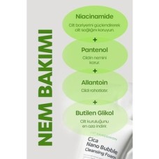 Cica Kabarcık Yüz Temizleme Köpüğü Cica Bubble Cleansing Foam 200 ml Cica Kabarcık Yüz Temizleme Köpüğü Cica Bubble Cleansing Foam 200 ml