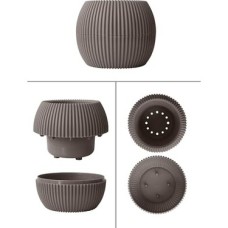 Prime Yuvarlak Saksı Seti 0,15 Litre + 0,7 Litre, Iç Mekan - Dış Mekan 2li Ekonomik Tabaklı Plastik Saksı Set Kahve Renk Prime Yuvarlak Saksı Seti 0,15 Litre + 0,7 Litre, Iç Mekan - Dış Mekan 2li Ekonomik Tabaklı Plastik Saksı Set Kahve Renk