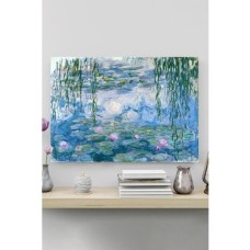 (PSTER20357) Water Lilies - Nilüferler - Claude Sanatsal Poster 90 x 130