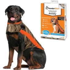 Thundershirt Polo Dog Anxiety Jacket | Vet Recommended Calming Solution Vest For Fireworks, Thunder, Travel, & Separation | Kamuflaj, Xxl